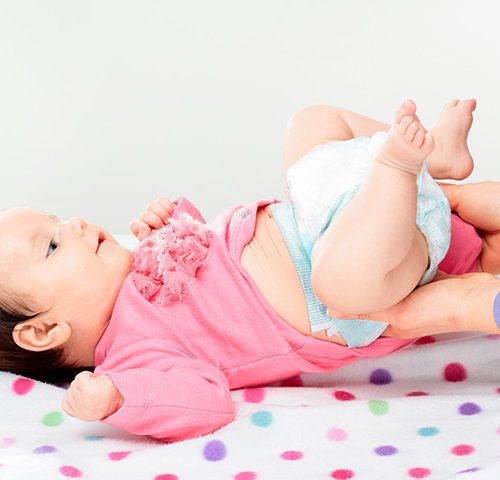 Diaper changing